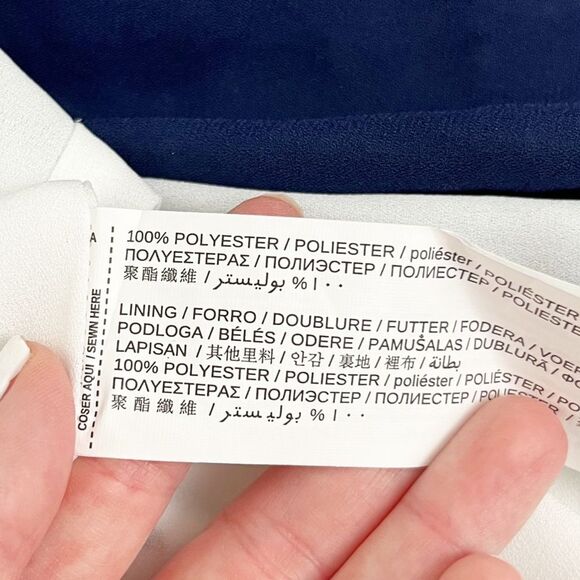 MANGO Wrap Contrasted Bodice Dress - Picture 5 of 8